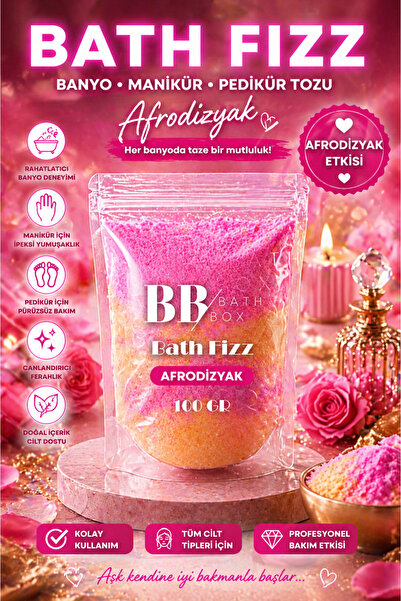 bath box Hürrem Afro Bathbox Manikür & Pedikür Ve Banyo Tuzu 100 gr