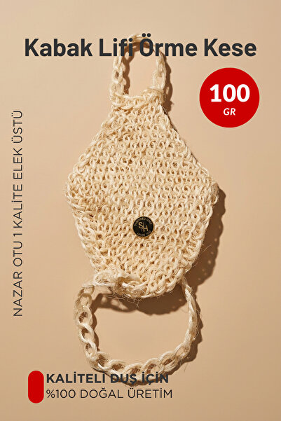 Sabuncu Hacı ®?Pumpkin Fiber Knitted 100% Natural Between 90-100 Gr