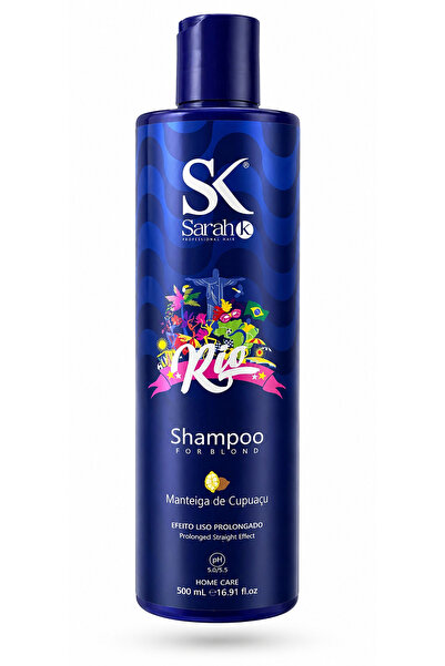 Sarah K Professıonal Sarah K Rio Shampoo for Blond & Bleached Hair with Cupua...