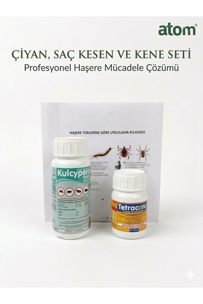 Atom Cıyan , Saç kesen , Kene ilaçlama Paketi