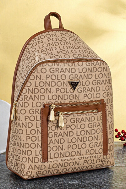 POLOGRAND London Τσάντα πλάτης και ώμου γυναικεία, πολυτελές μοντέλο Comfort,...