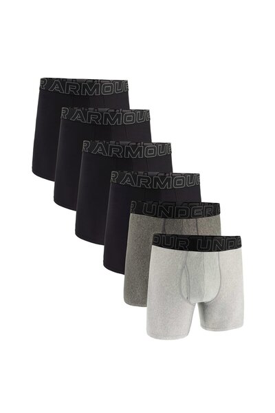 Under Armour Herren Boxershorts, 6er-Pack - Performance Tech Boxer Briefs, ei...