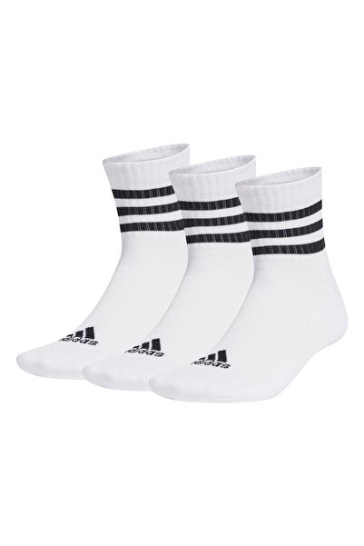 adidas Unisex Quartersocken, 3er-Pack - 3-Streifen Gepolsterte Sportsocken, L...