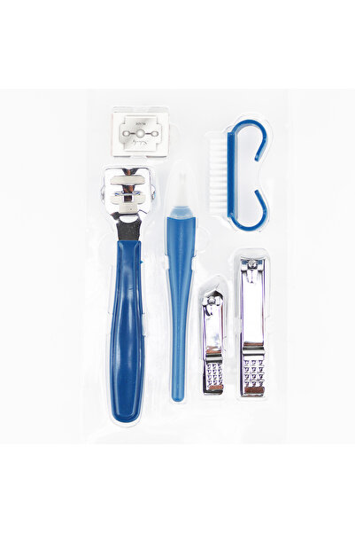 LOFIAN Lufian Nc-009 Blue Color Manicure and Pedicure Set