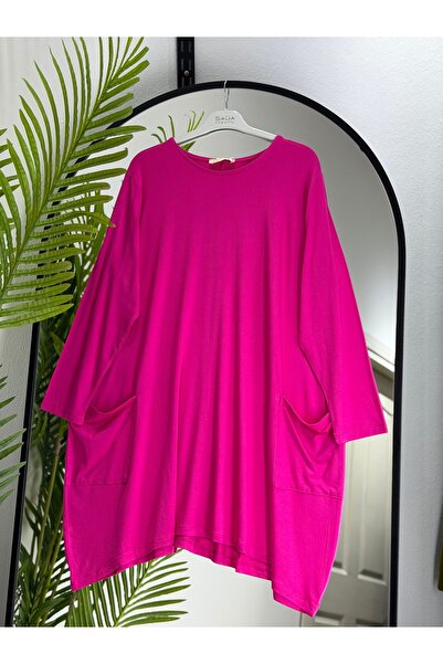 ÖZNE BUTİK Γυναικείο 100% βαμβακερό λύκρα με λεπτομέρεια τσέπης Βαμβακερό χτε...