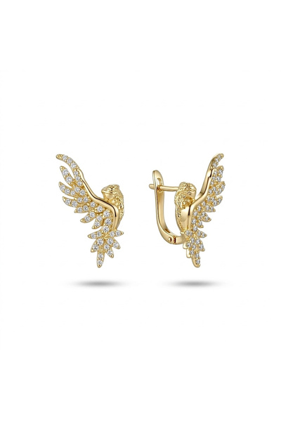 h&b design jewel Çelik Melek Küpe