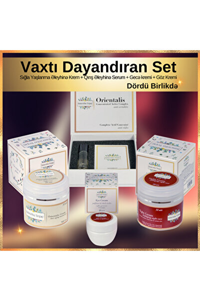 Limonlu Tepe Zamanı Durduran Set 4'lü
