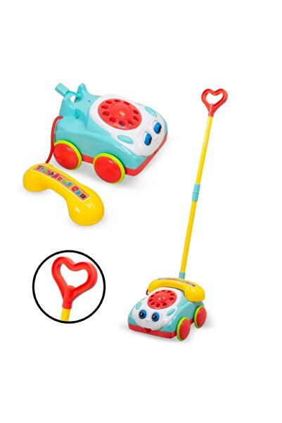 divendi-ro Jucărie de tras pentru copii 1 an+, telefon, plastic, 53x14x19.5cm...