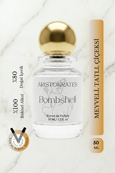 Aristokrates Bombshell Kadın Extrait de Parfüm 50 ML |Çiçeksi, Meyveli| Orkid...