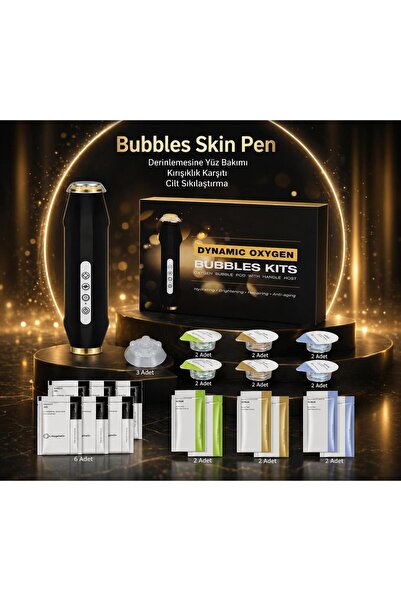 Types Bubbles skin pen Dynamic oxygen kits