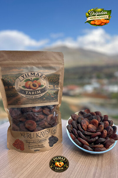YILMAZ TARIM ORGANİK BÜYÜK BOY Gün Kurusu Kuru Kayısı Malatya Yılmaz Tarım 50...