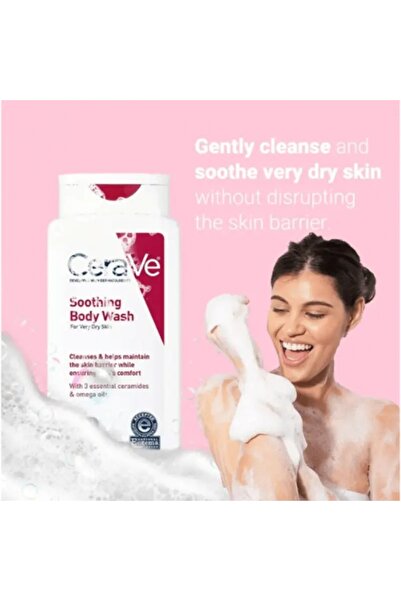 CeraVe غسول الجسم المهدئ للبشرة الجافة جدًا، 296 مل