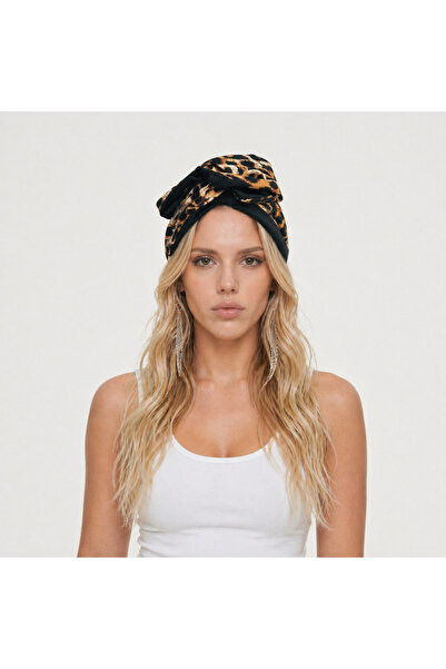 Bukiro 2 taraflı Telli bandana Çift taraflı Telli Saç bandı Puantiye