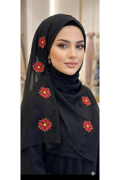 NUMİSTORE Needlepoint Black Color Prayer Cloth