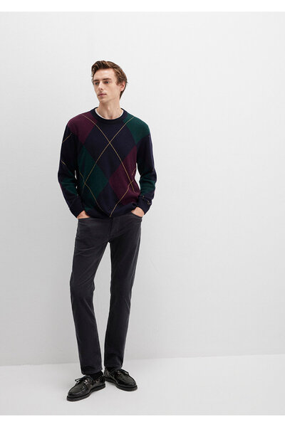 Mavi Βελούδινο παντελόνι Marcus Dark Ink 0035182642