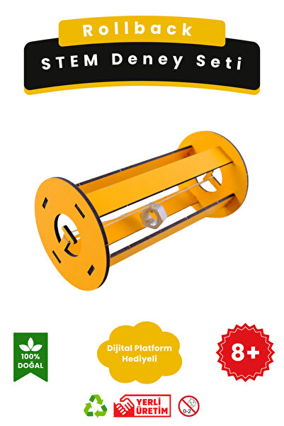 Lapin Deney Atölyesi Rollback -  Kendin Yap Stem Bilim ve Deney Seti - DIY Mo...