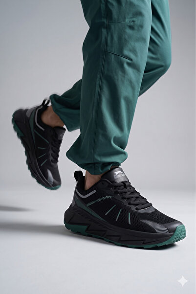 Slazenger ®   I Premium Series Black Mesh Ελαφρύ, εύκαμπτο ανδρικό αθλητικό π...