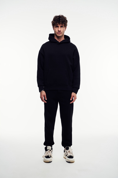 2512 Clothing سترة بيسك كانجارو سيبي بغطاء رأس