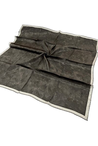 Aker Μεταξωτό Φουλάρι - 7208701-371 Ashy Brown Sura