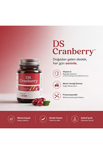 Pharmaser DS Cranberry 30 Kapsül