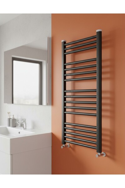 TERMOFER 50x100 Siyah Havlupan Radyatör (14 BORULU)