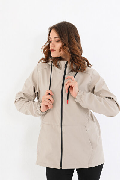 Montland Γυναικείο αδιάβροχο με επένδυση από πέτρα, αδιάβροχο και ανθεκτικό σ...