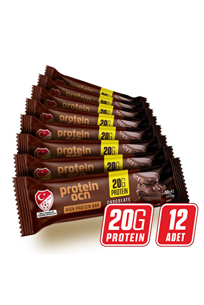 Proteinocean Protein Bar - Çikolata Aromalı - 50g X 12 Adet