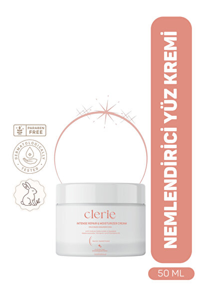 Clerie Cosmetics Intensive Repair Barrier Strengthening Facial Moisturizer Ci...