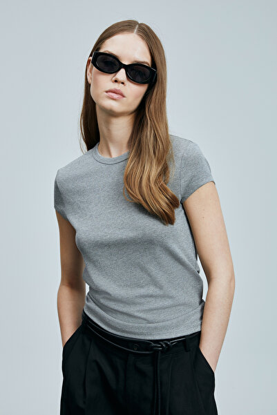 Lufian Ann Women's T-Shirt Gray