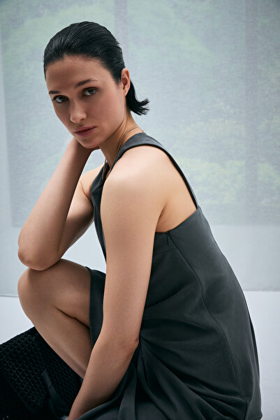 Lufian Γυναικείο φόρεμα Tına πράσινο