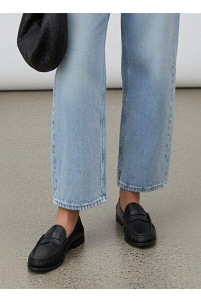 NUR KARACA 26BY272-1000 ΓΝΗΣΙΟ ΔΕΡΜΑ ΜΑΛΑΚΑ ΠΑΠΟΥΤΣΙΑ ΜΟΚΑΣΙΝΙΕΣ ΓΥΝΑΙΚΕΙΑ ΛΟΦΕΡ