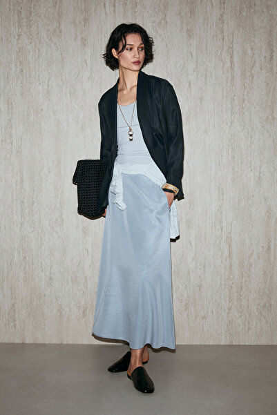 Lufian Γυναικεία φούστα Μάλτας μπλε