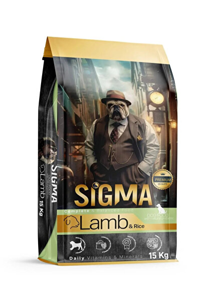 Sigma Ξηρά τροφή για ενήλικους σκύλους, Sigma, αρνί και ρύζι, 15 kg, premium,...
