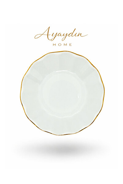 Porland Gold Gilded Tea Plates Set of 12 – Ayaydin Home