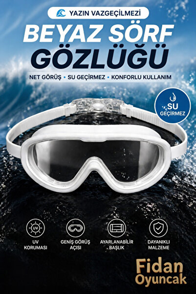 Fidan oyuncak Professional Antifog Surfing and Swimming Goggles – No Fog, Com...