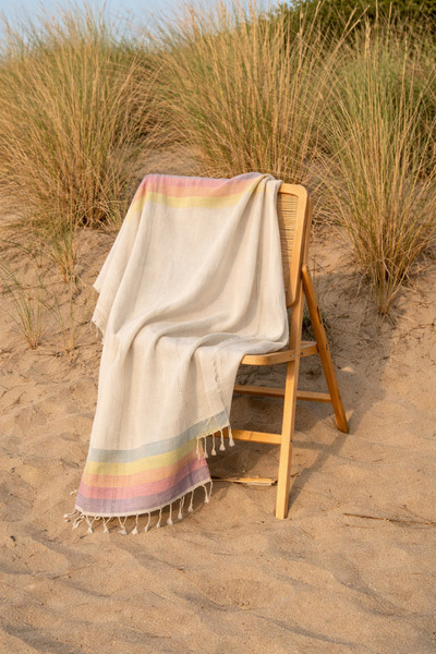 İrya Νέο Meltem 100% Cotton Peshtemal Λευκό 90x170