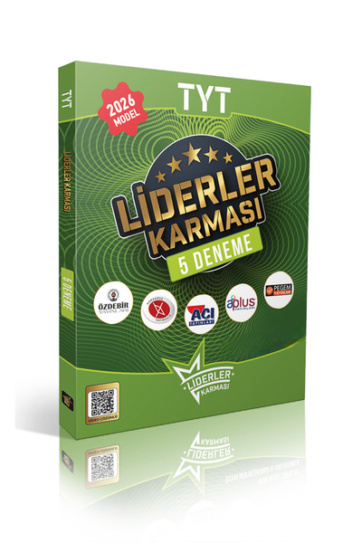 LİDERLER KARMASI 2026 Model 5 Farklı Yayınevinden Tyt 5 Deneme Seti