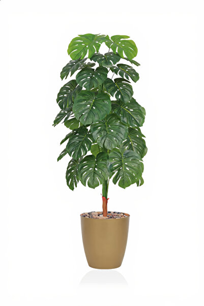 MARIA HOMES 163 cm Artificial Monstera Tree in with Pot – Realistic Indoor De...