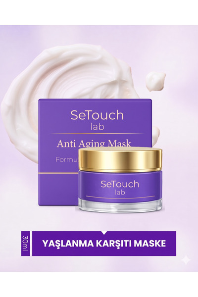 SeTouch Lab Yaşlanma Karşıtı & Sıkılaştırıcı Maske – Hyaluronik Asit, Peptit ...
