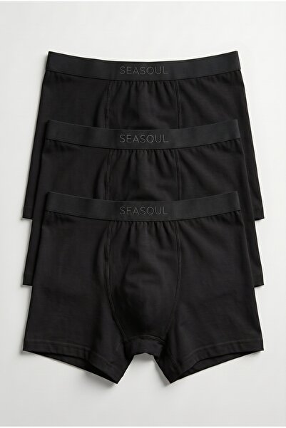 SEASOUL Bambu Erkek 3'lü Boxer