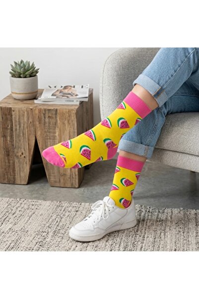 Çorap Kurdu Κάλτσες Unisex με μοτίβο φρούτων