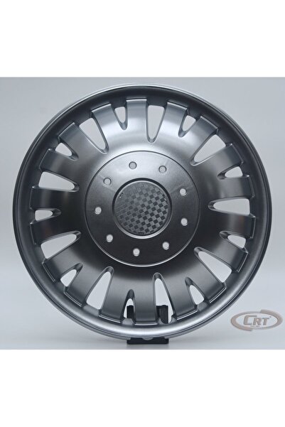 OTOCİRİT Jant Kapağı Kırılmaz 15" Universal Bombeli Volt Model (Çıkartma Hedi...