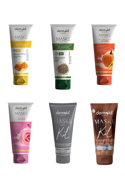Dermokil 6’Lı Süper Avantaj Set 75 Ml Maske