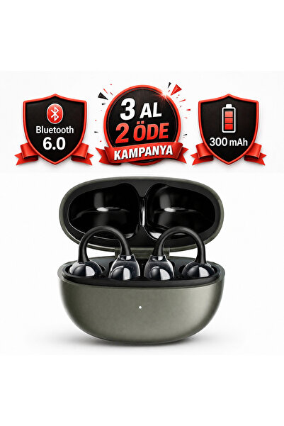 LEWUFOR Bluetooth 6.0 Klipsli Kablosuz Kulaklık -300Mah-ENC Gürültü Engelleme...