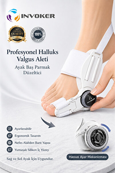 INVOKER Ayarlı Ayak Baş Parmak Kemik Düzeltici Başparmak Eğriliği Düzeltme Ha...