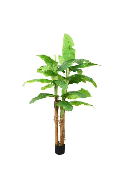 Concept Ananas artificial cu ghiveci, verde, 300 cm