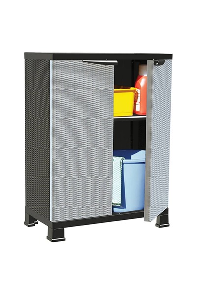 Concept Dulap, 68x39x92 cm, design de ratan