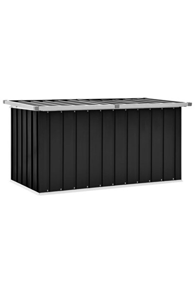 Concept Ladă de depozitare pentru grădină, antracit, 129 x 67 x 65 cm