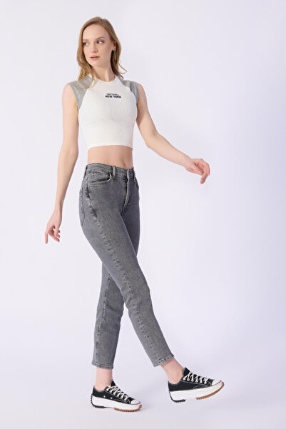 BPF Μαμά Μοτίβο Ίσιο Τζιν Παντελόνι