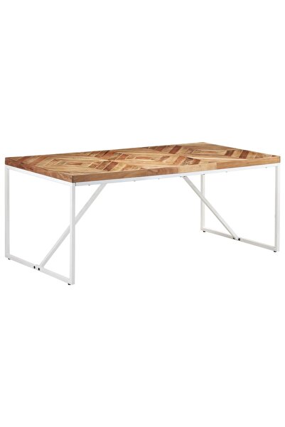 Concept Masă de bucătărie, 180x90x76 cm, lemn masiv acacia & mango